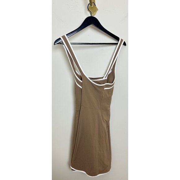 Recess Pickleball x Zella The Grace Court Dress in Tan Portabella Size X-Large - Picture 5 of 9